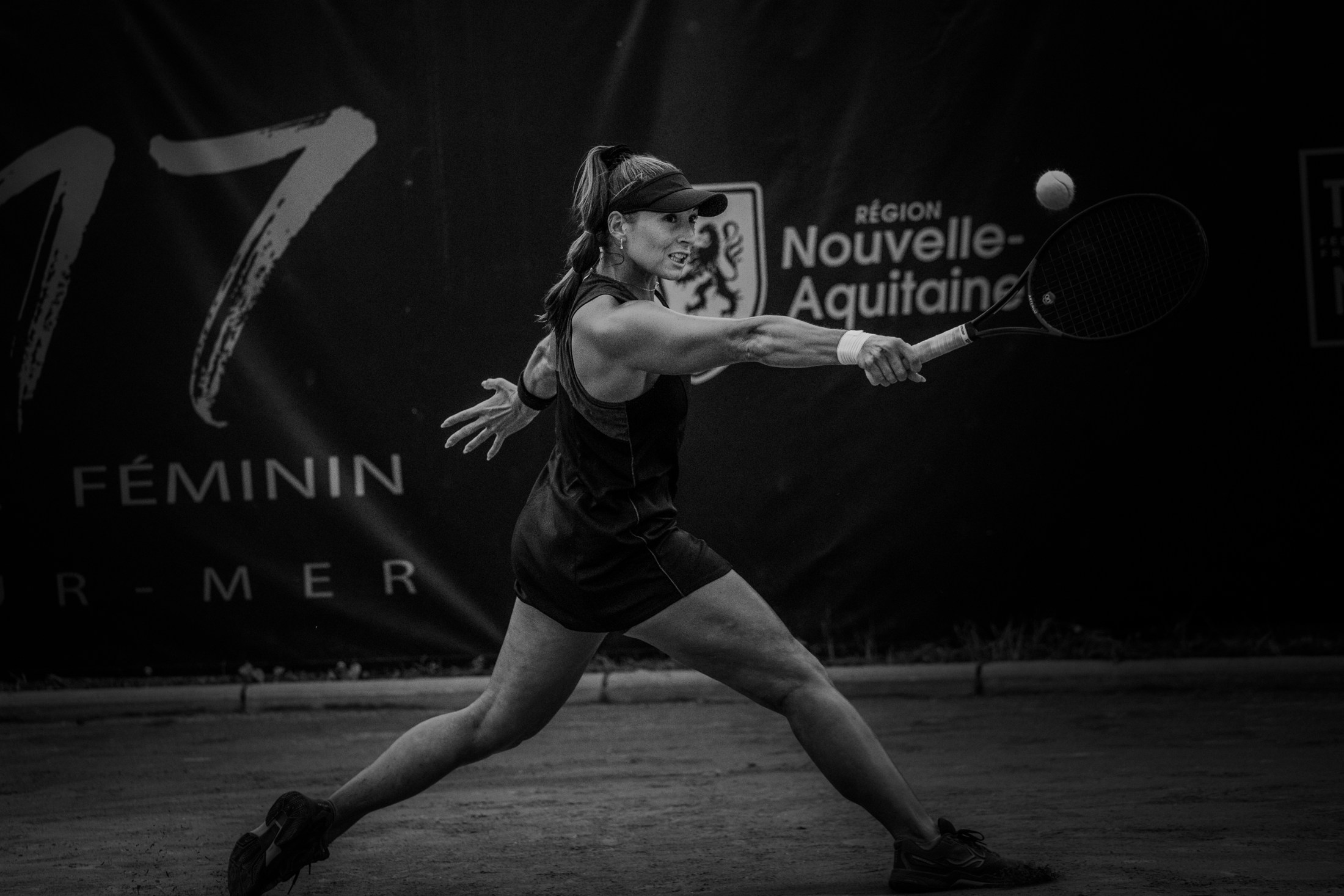Une joueuse en pleine extension — Florent Leca